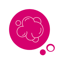 Owocowa piana pachnąca bananami